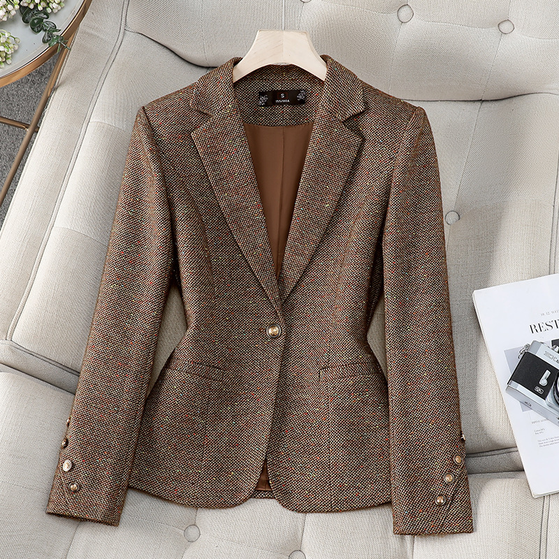 Women'S Formal Wear Jackets - Office Ladies Blazer Women Jacket Long