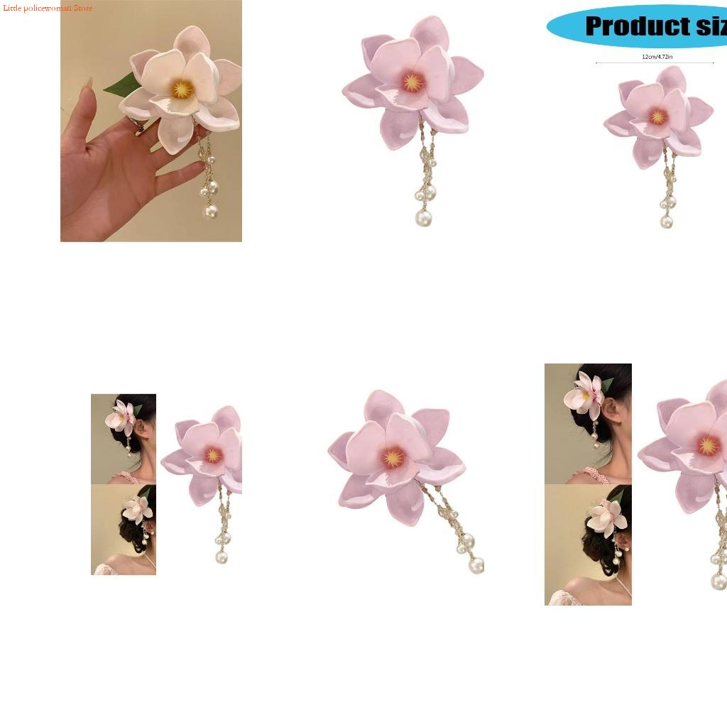 Formal Wear Hairstyles For Women - F92D Magnolia Hair Clip Resin Hairpin