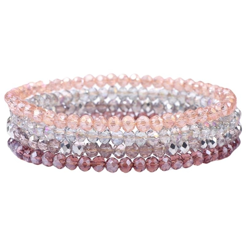 Formal Wear Jewelry For Women - Adjustable Multicolor Crystal Bracelet Fashion Jewelry