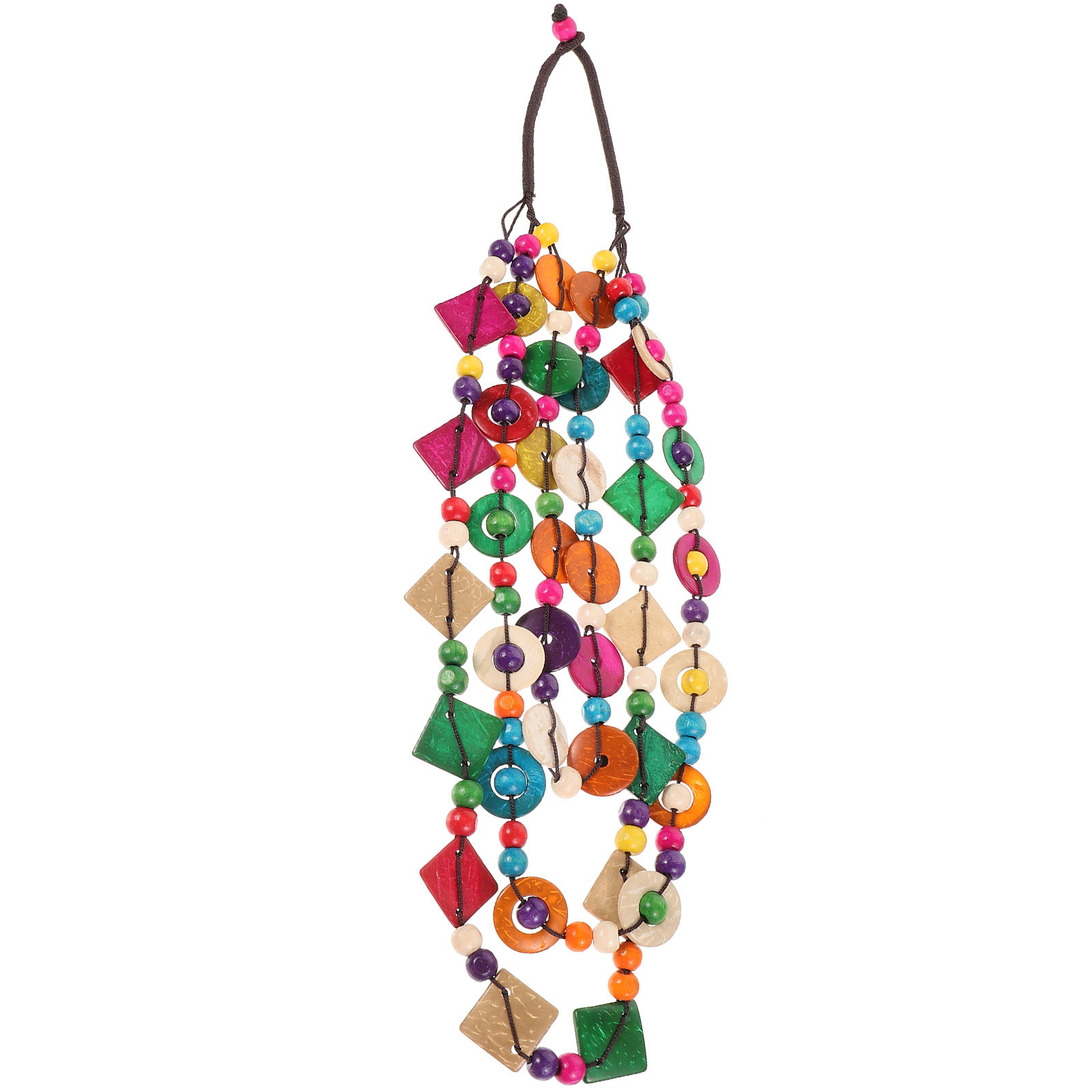 Formal Wear Jewelry For Women - Women Bohemia Necklace Retro Wood Bead