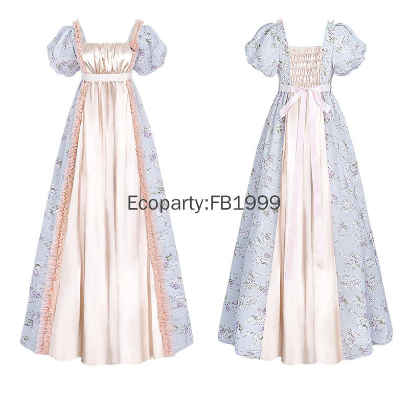 Victorian Women'S Formal Wear - New Medieval Victorian Vintage Elegant Dress