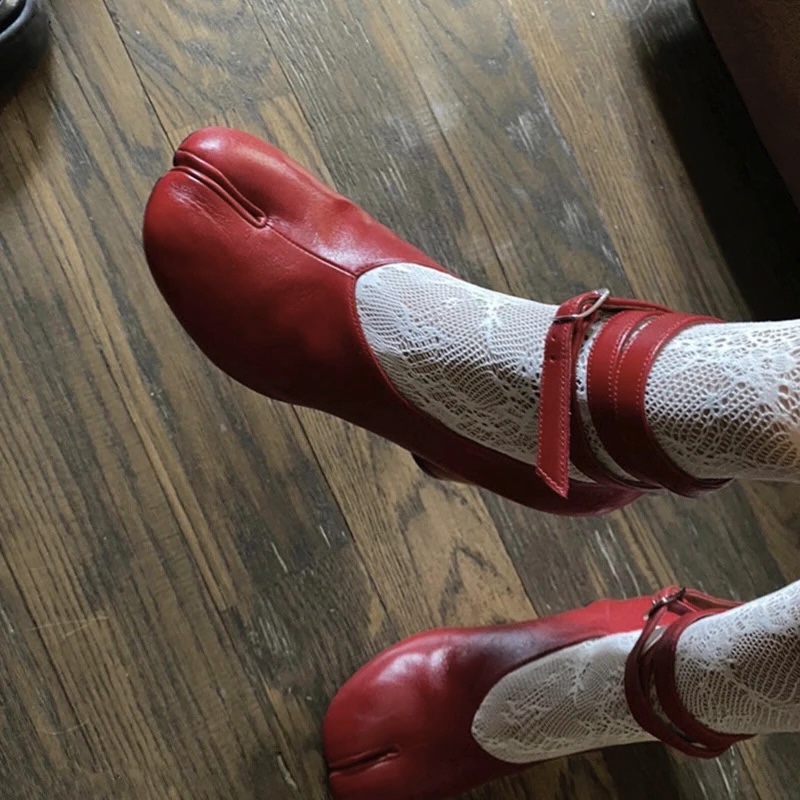 Vintage Women'S Formal Wear - 2026 Vintage Spring Fashion Split Toe
