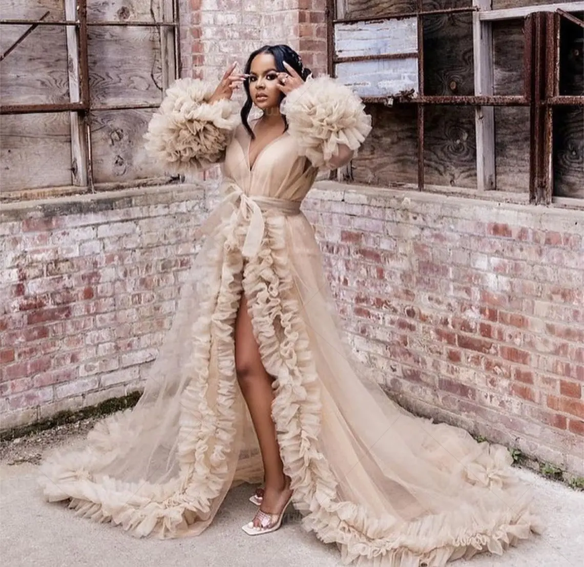 Bridal Prom Dress Fluffy Tulle - Women'S Formal Wear Wedding ulasan dan harga
