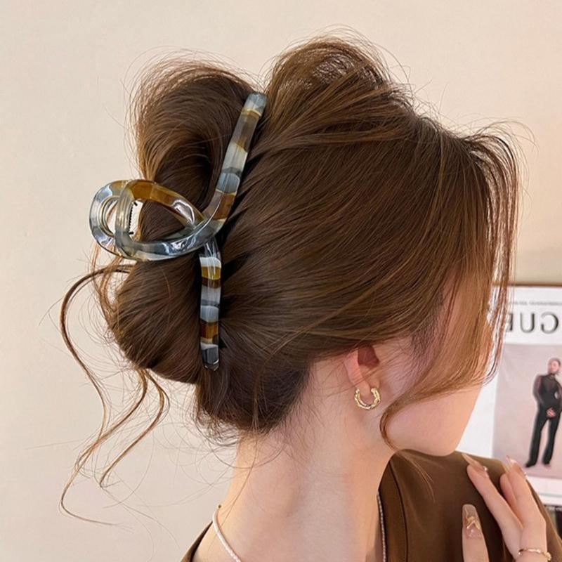 Women Large Hair Claw Clip for - Formal Wear Hairstyles For Women ulasan dan harga