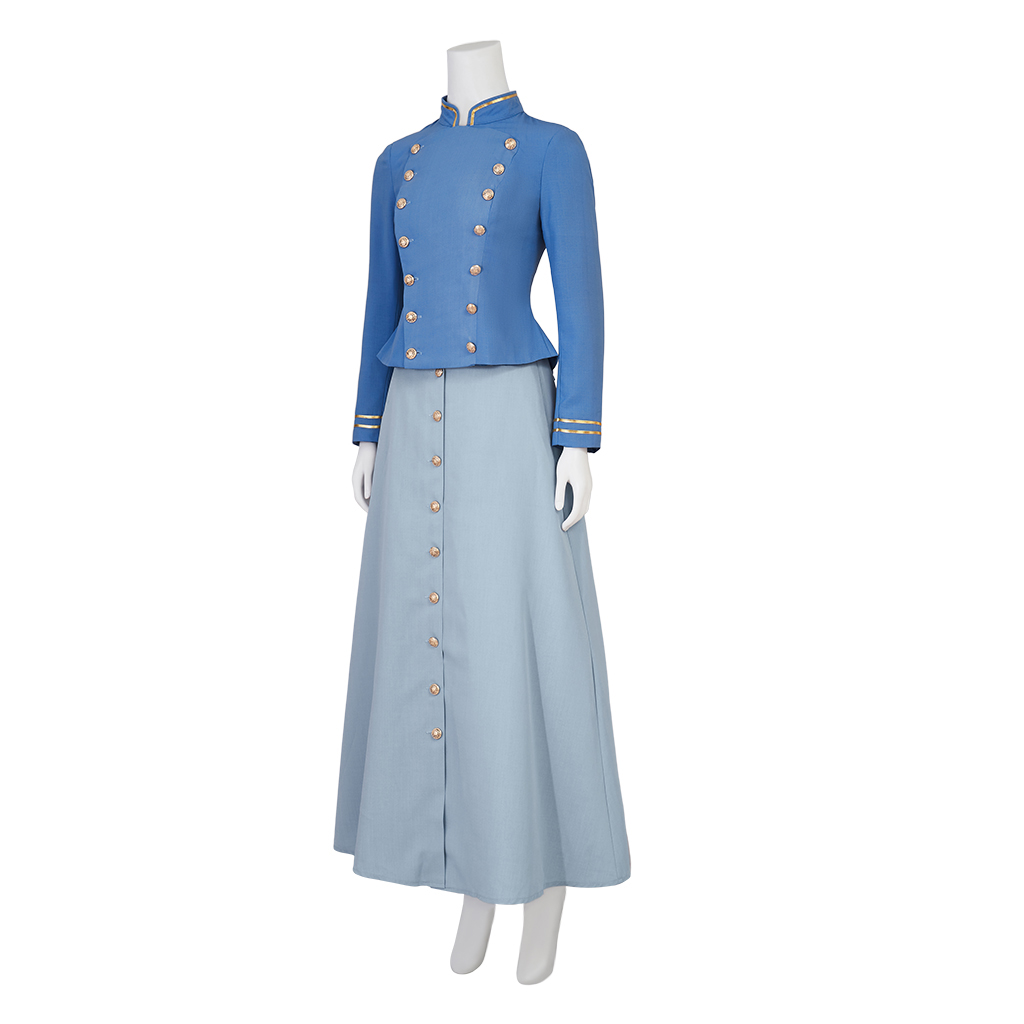 Movie Cosplay Enola Holmes 2 C - Vintage Women'S Formal Wear ulasan dan harga