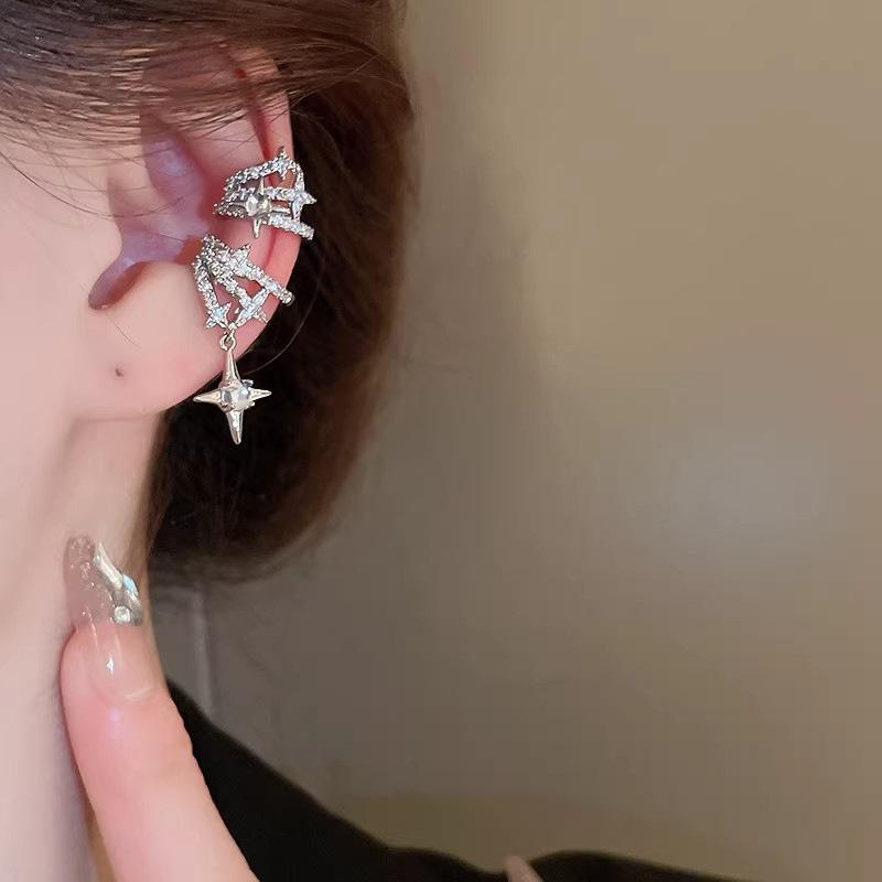 Non Pierced Minimalist Zircon  - Formal Wear Jewelry For Women ulasan dan harga