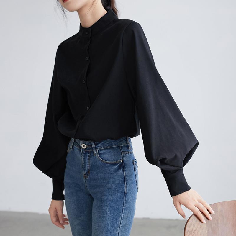 FSMG-Women Vintage Shirt with  - Female Formal Wear ulasan dan harga