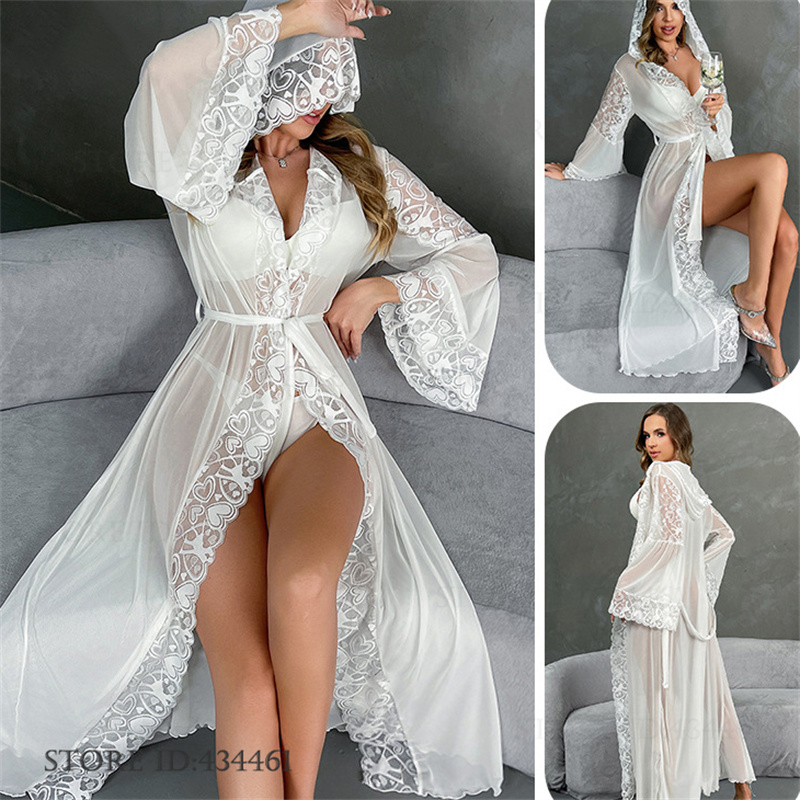 Sexy Perspective Mesh Bride We - Women'S Formal Wear Wedding ulasan dan harga