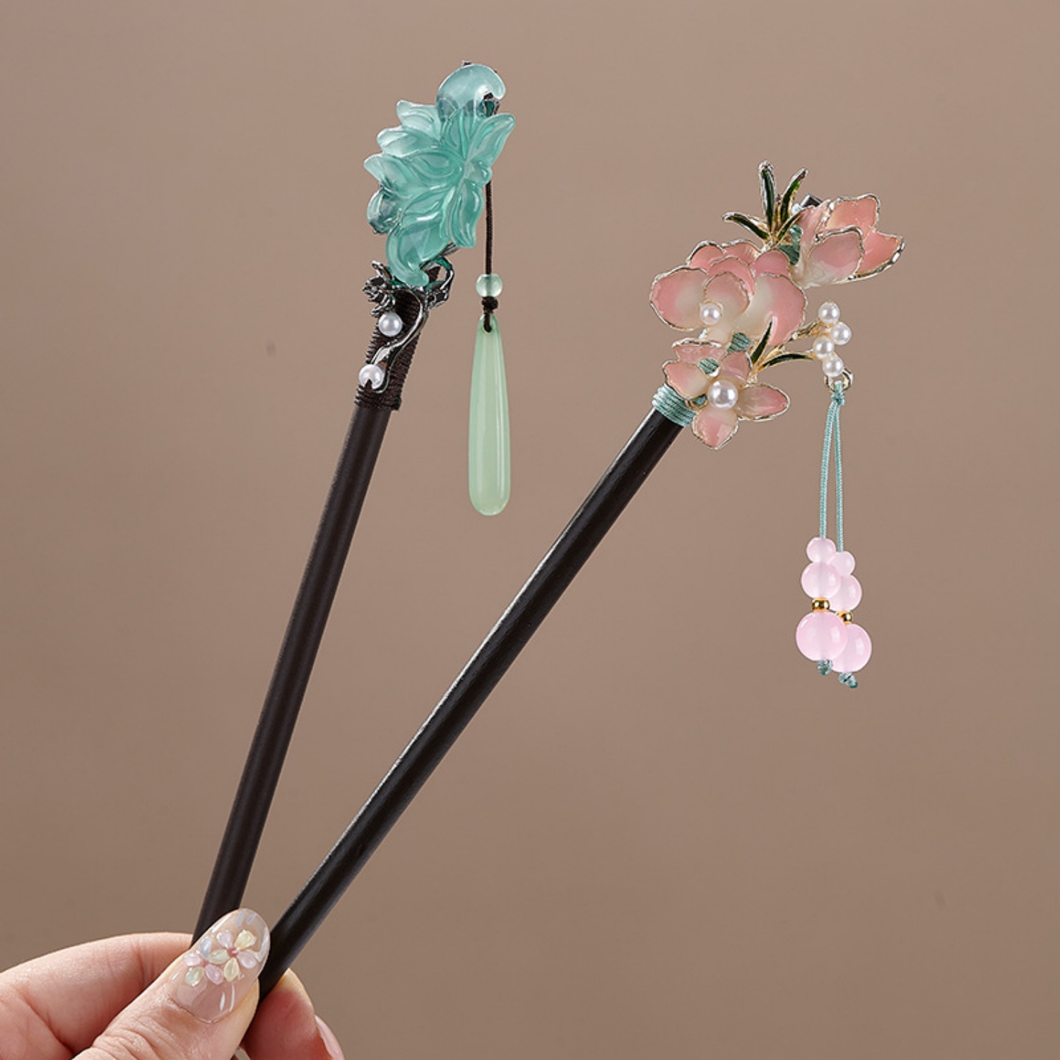 Vintage Flower Hairpin For Wom - Vintage Women'S Formal Wear ulasan dan harga