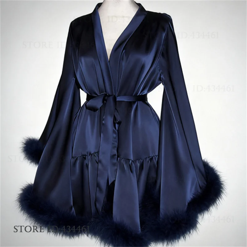 Luxury Big Sleeve Hairy Cuffs  - Women'S Formal Wear Wedding ulasan dan harga