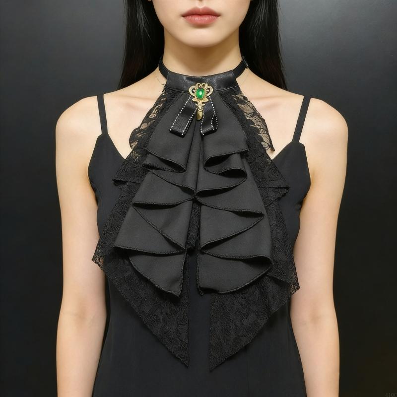Victorian Lace Faux Collar for - Victorian Women'S Formal Wear ulasan dan harga