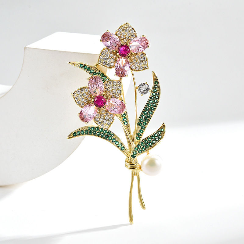 Bridal Bouquet Brooch, Victori - Victorian Women'S Formal Wear ulasan dan harga