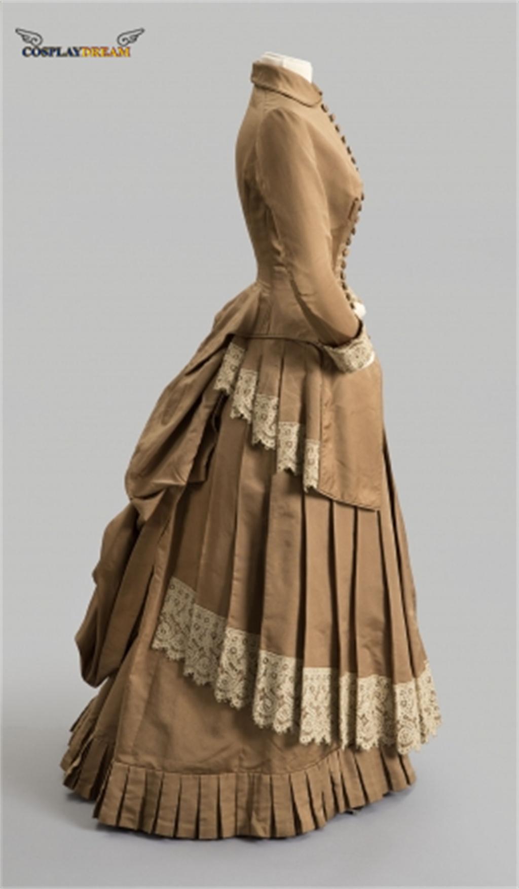 19th Century Fashion dress Vic - Vintage Women'S Formal Wear ulasan dan harga