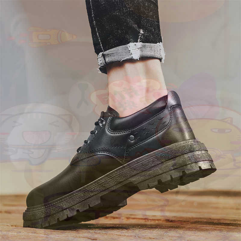 Dark Natural Leather Fashion T - Women Formal Office Wear Shoes ulasan dan harga
