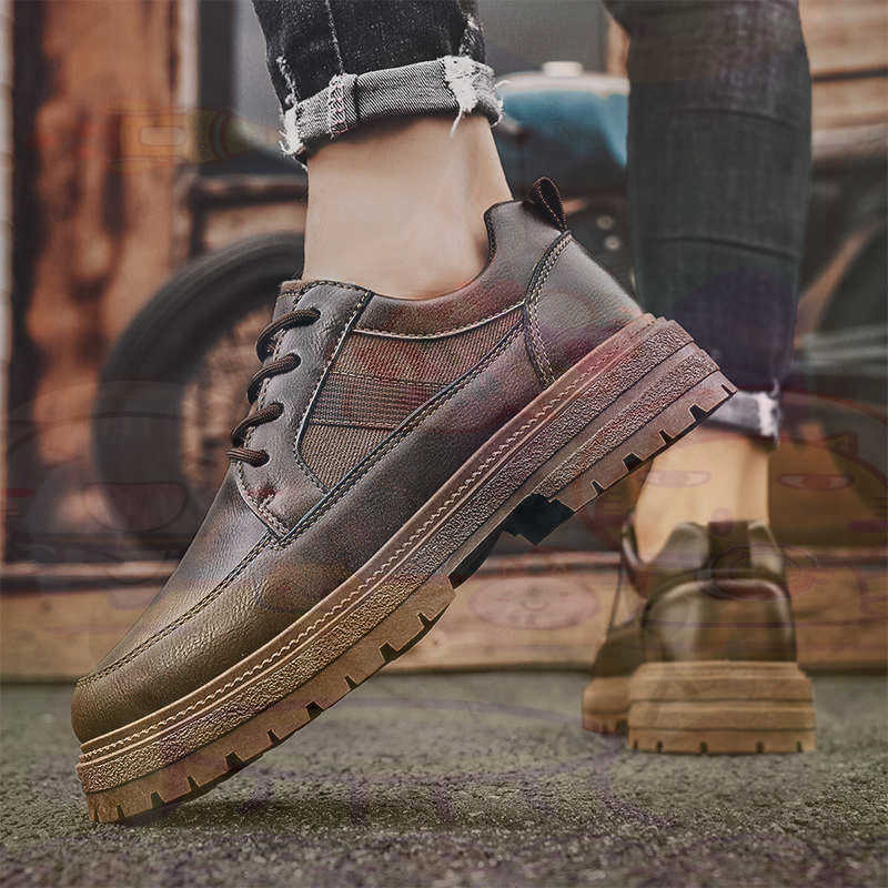 Dark Natural Leather Fashion T - Women Formal Office Wear Shoes ulasan dan harga