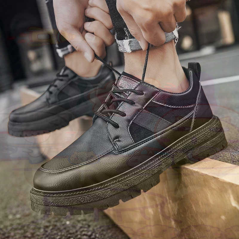 Dark Natural Leather Fashion T - Women Formal Office Wear Shoes ulasan dan harga