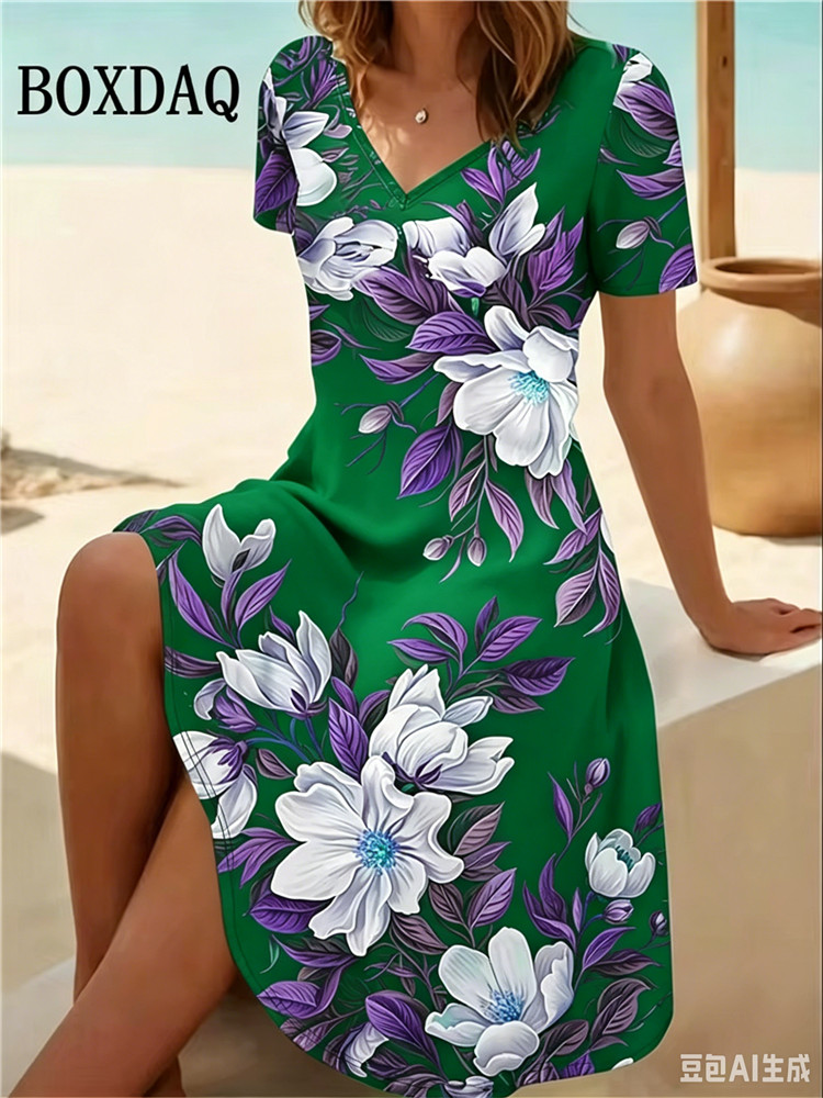 6XL Plus Size Women Dresses Su - Vintage Women'S Formal Wear ulasan dan harga