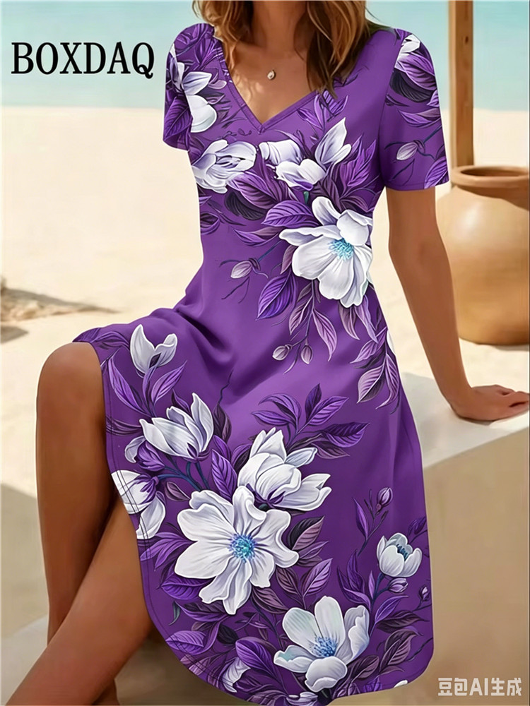 6XL Plus Size Women Dresses Su - Vintage Women'S Formal Wear ulasan dan harga