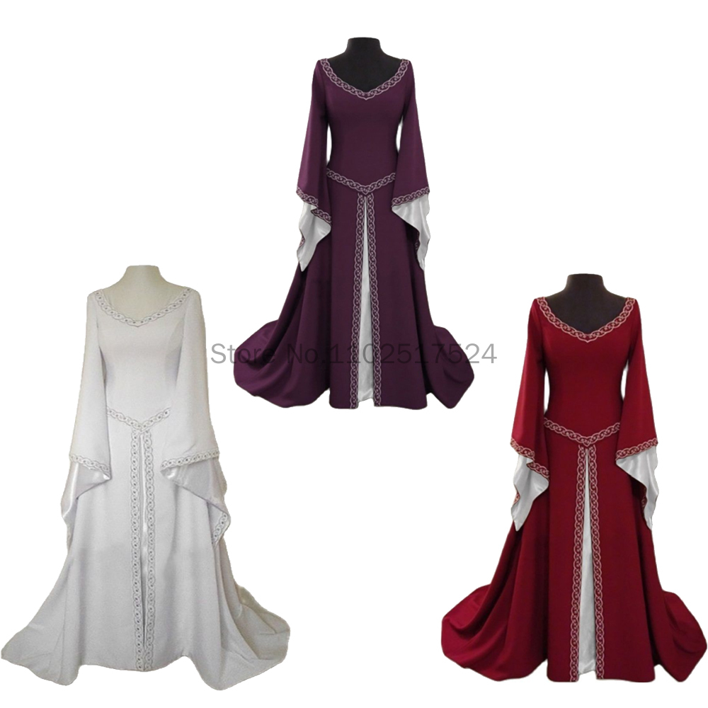 Womens Medieval Renaissance Wh - Women'S Formal Wear Wedding ulasan dan harga