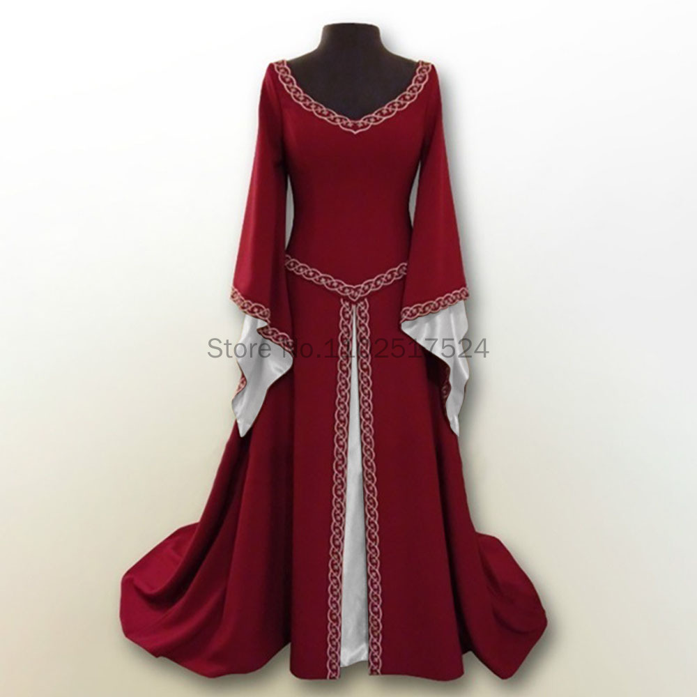 Womens Medieval Renaissance Wh - Women'S Formal Wear Wedding ulasan dan harga
