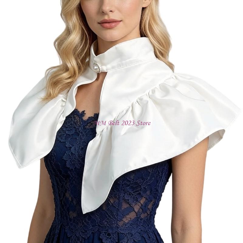 49ME Victorian Collar With Sat - Victorian Women'S Formal Wear ulasan dan harga
