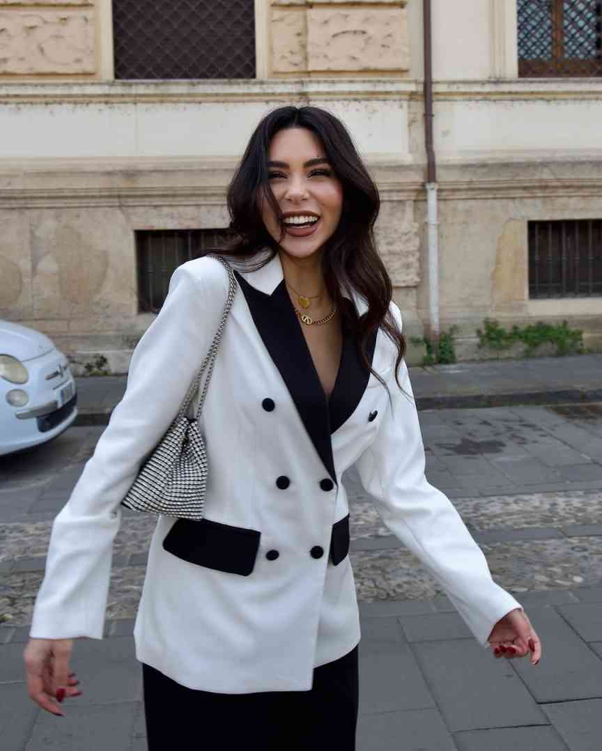 Modern Woman Suits 2 Pieces Bl - Women'S Formal Wear Jackets ulasan dan harga