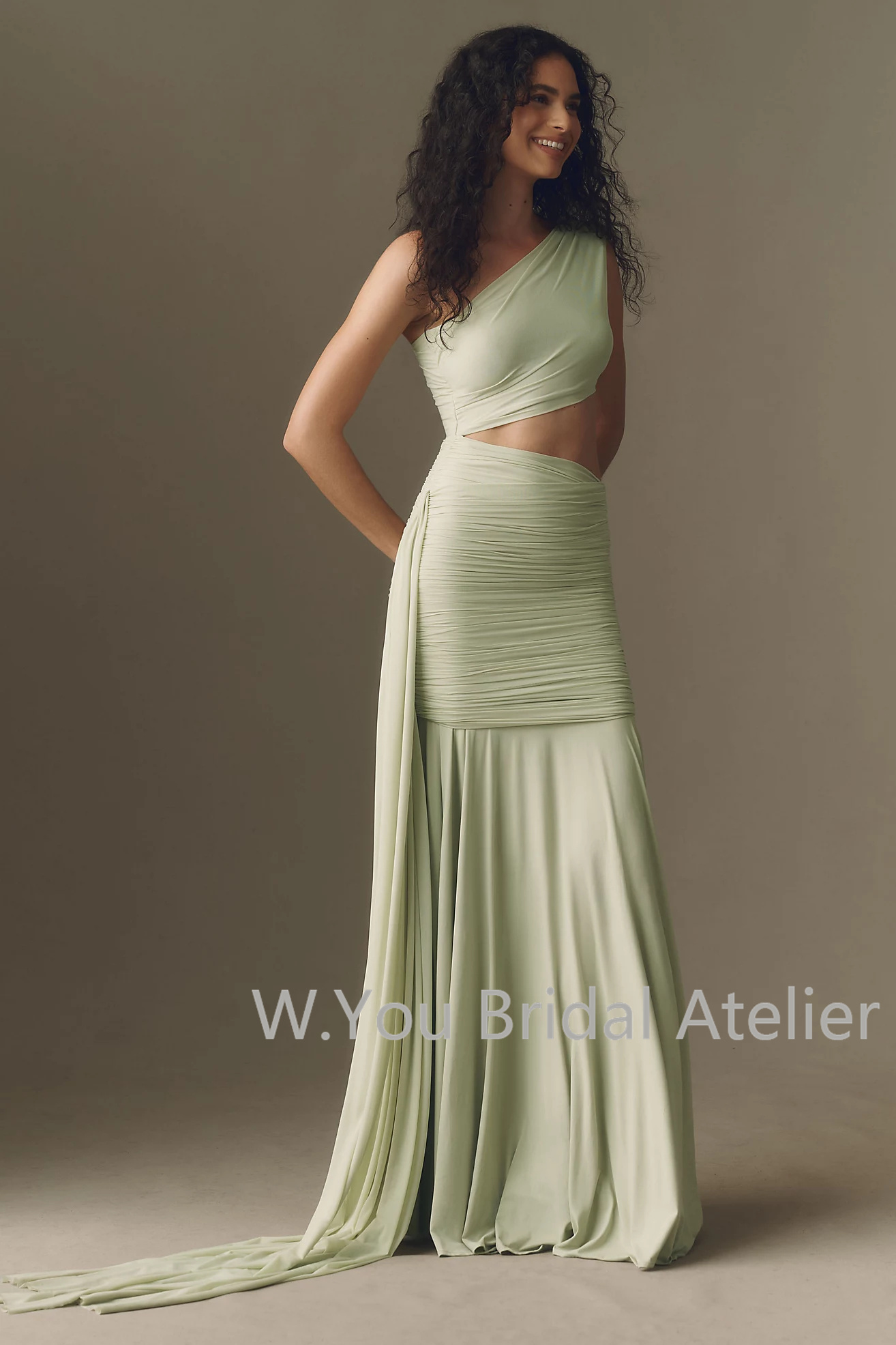 Evening Dresses One Shoulder M - Women'S Formal Wear Wedding Guest ulasan dan harga