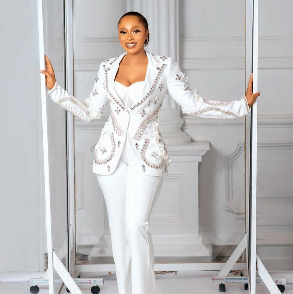 Luxury Women Pants Suits 2 Pcs - Women'S Formal Wear Wedding Guest ulasan dan harga