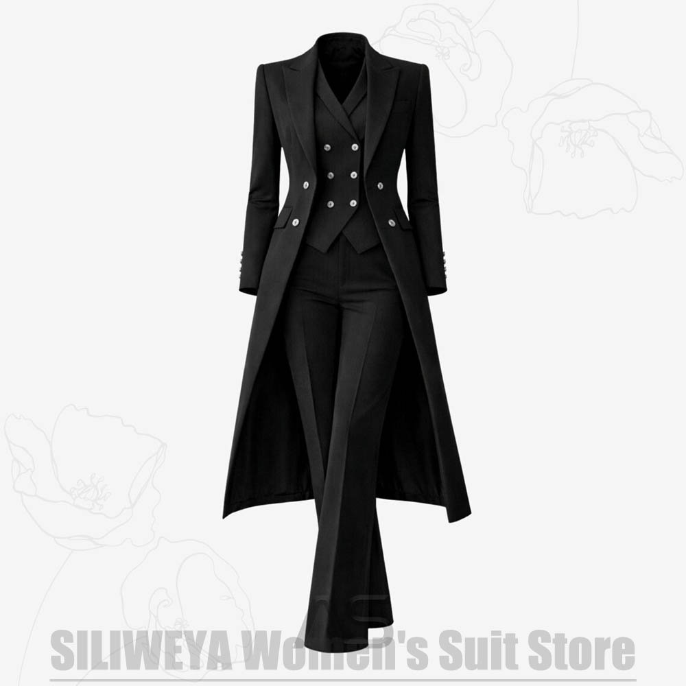 Women's Suit 3 Piece Double Br - Women'S Formal Wear For A Wedding ulasan dan harga