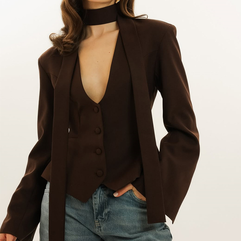 Autumn Women Suit 1 Piece Shor - Women'S Formal Wear Wedding Guest ulasan dan harga