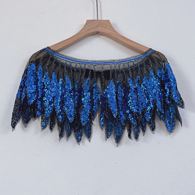 Ladies Sequins Leaf Lace Flapp - Vintage Women'S Formal Wear ulasan dan harga