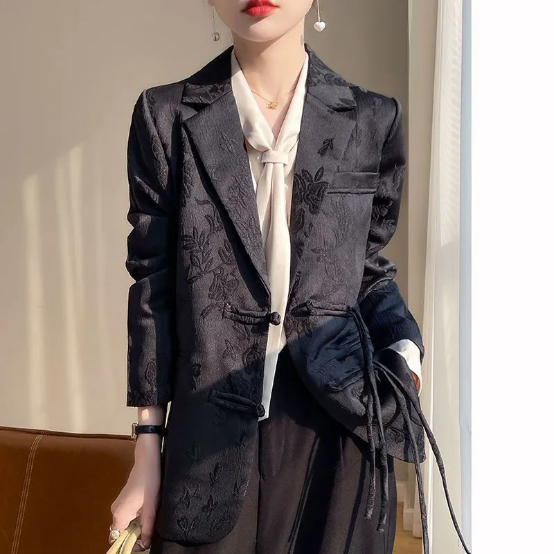 Women's White Textured Blazer  - Women'S Formal Wear Jackets ulasan dan harga