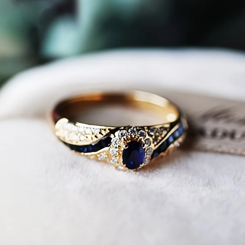 1pc Elegant Golden-Tone Alloy  - Formal Wear Jewelry For Women ulasan dan harga