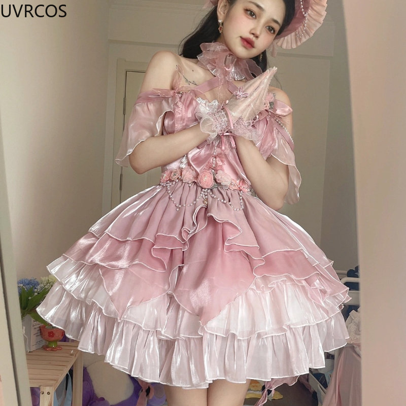 Victorian Vintage Lolita Jsk D - Victorian Women'S Formal Wear ulasan dan harga