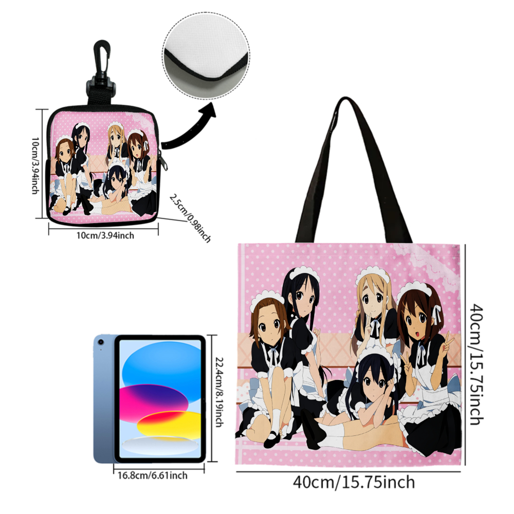K-ON! Anime Maid Outfit Print  - K&G Women'S Formal Wear ulasan dan harga
