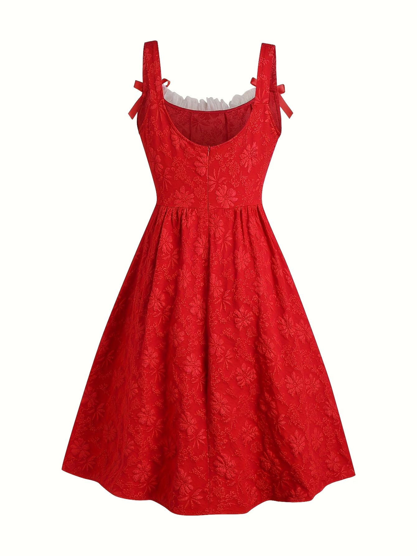 Plus-size Ladies Floral Sweet  - Female Formal Wear ulasan dan harga