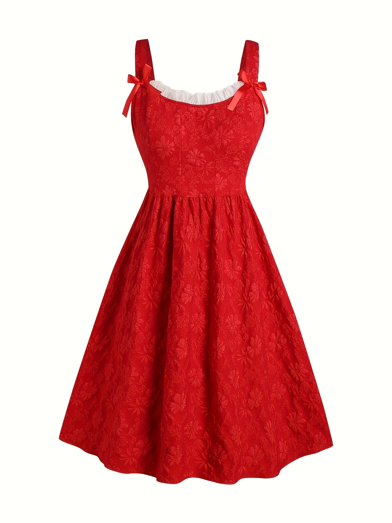 Plus-size Ladies Floral Sweet  - Female Formal Wear ulasan dan harga