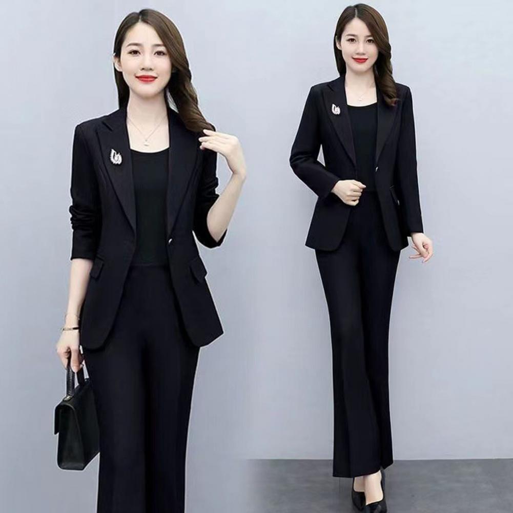2 Pcs/Set Lady Formal Coat Pan - Women'S Formal Wear Jackets ulasan dan harga