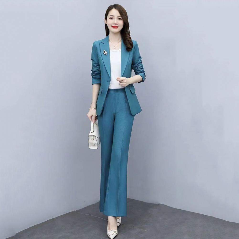 2 Pcs/Set Lady Formal Coat Pan - Women'S Formal Wear Jackets ulasan dan harga