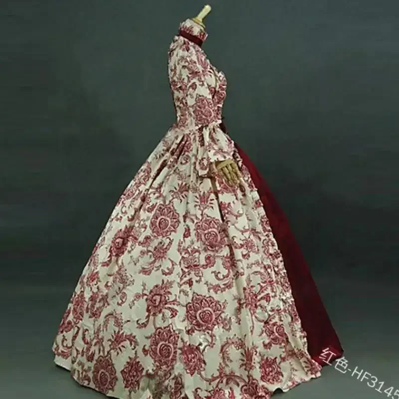 Plus Size Women Gothic Floral  - Victorian Women'S Formal Wear ulasan dan harga
