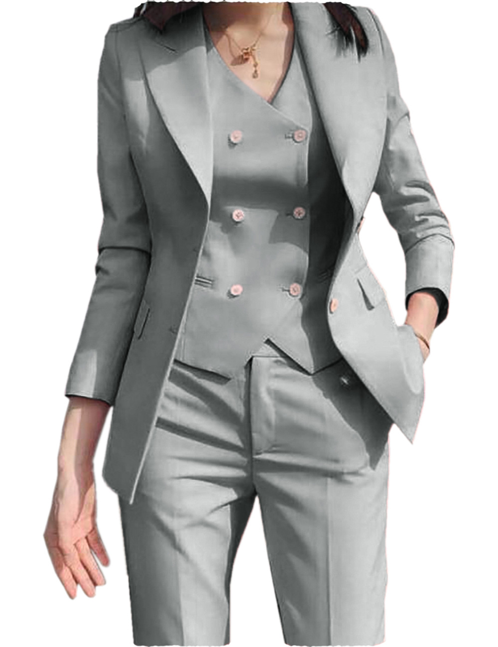Fall Outfits Suit Jacket Three - Women'S Formal Wear Jackets ulasan dan harga