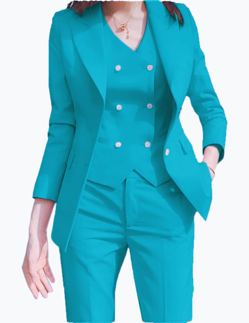 Fall Outfits Suit Jacket Three - Women'S Formal Wear Jackets ulasan dan harga