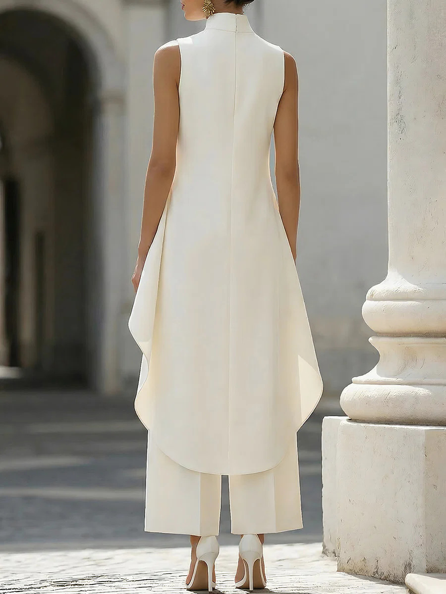 Women's Solid Color Two Piece  - Female Formal Wear ulasan dan harga