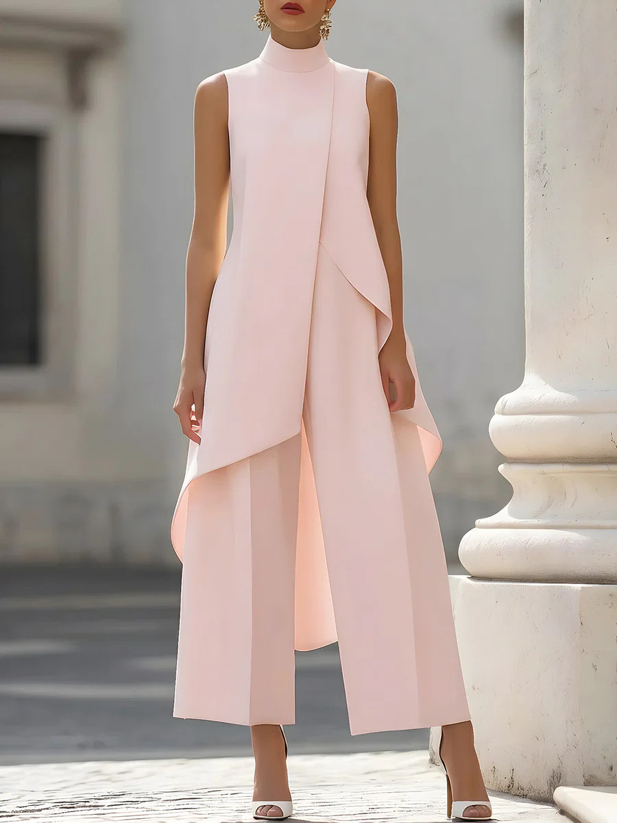 Women's Solid Color Two Piece  - Female Formal Wear ulasan dan harga