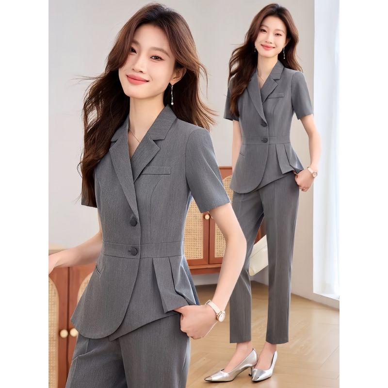 Navy blue women's thin profess - Formal Wear Jewelry For Women ulasan dan harga