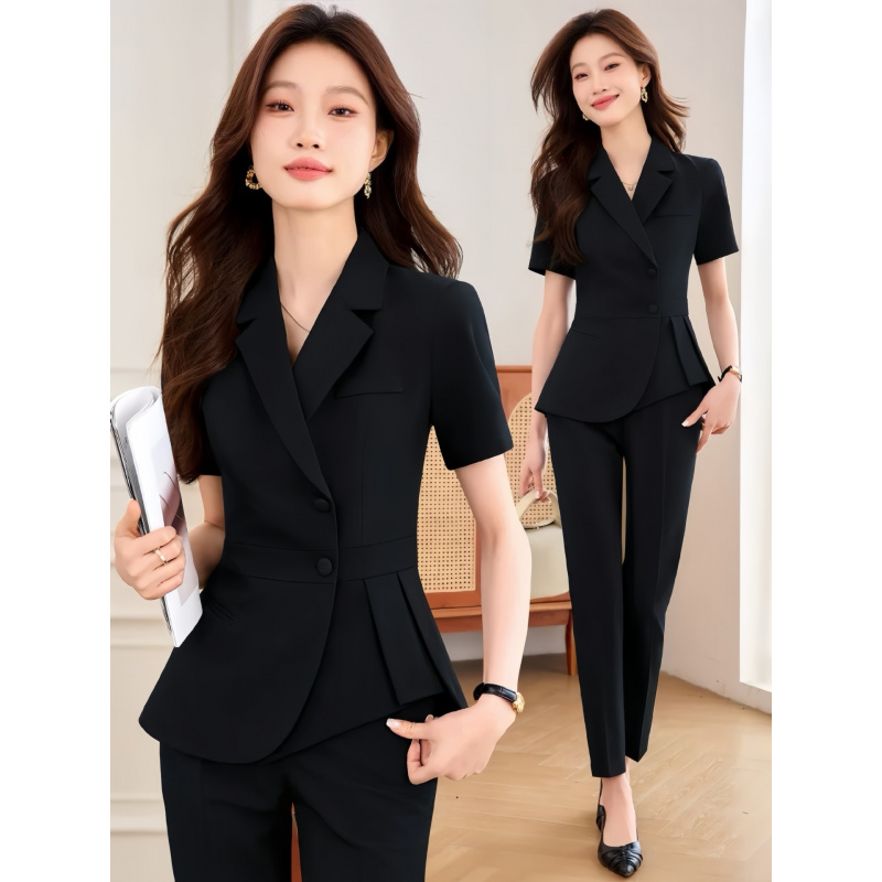 Navy blue women's thin profess - Formal Wear Jewelry For Women ulasan dan harga